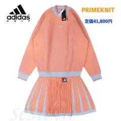 【L】定価41,800円 アディダス ゴルフ セーター&フレアースカート