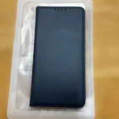 iPhone用 手帳型ケース ネイビー