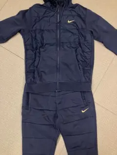 Nike ネイビー スウェット上下セットアップ 裏起毛 M