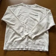 VANS スウェット L ホワイト