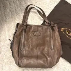 TOD'S トッズ トートバッグ ショルダーバッグ 2way 本革 肩掛け