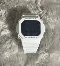CASIO G-SHOCK ホワイト デジタル腕時計