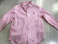 Ralph Lauren ストライプ長袖シャツ 4T 美品