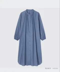 UNIQLO ソフトストレッチ パジャマワンピ S 長袖　ユニクロ
