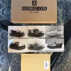 ⭐️未使用⭐️ ジョージコックス　マチュアリー　ビジネスシューズ　アイボリー ⭐️未使用⭐️ ジョージコックス マチュアリー ビジネスシューズ