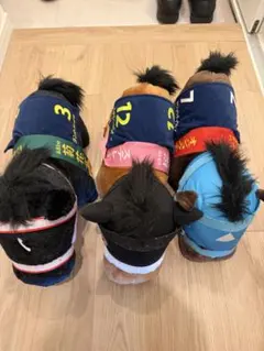 競走馬ぬいぐるみ 3体セット