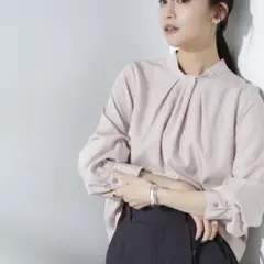 NANO universe 長袖ブラウス