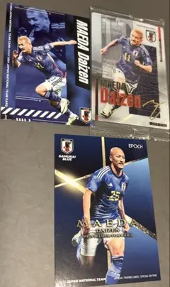 EPOCH2023 代表チップス ウエハース2023 サッカー日本代表　前田大然