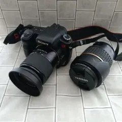 Sony α200 一眼レフカメラ + Tamron18-200mmレンズセットのサムネイル