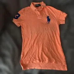 Polo by Ralph Lauren オレンジ ポロシャツ XS
