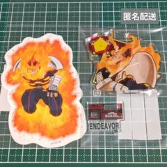 【ヒロアカ】エンデヴァー / ダイカットステッカー・アクリルスタンド