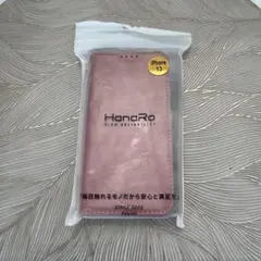 HanaRo iPhone 13 手帳型ケース ピンク