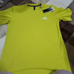adidas イエロー Tシャツ Lサイズ