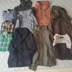 ユーエスボーダー アウターやシャツ類まとめ売り 10着