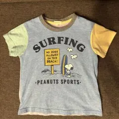 ハッシュアッシュ　スヌーピー サーフィン Tシャツ 100のサムネイル