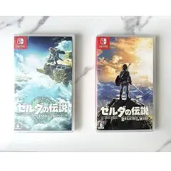 d*7様 任天堂Switch ゼルダ ソフト 2点セット - メルカリ