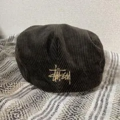 希少 old stussy レザー ハンチング 帽子 ベレー帽 ブラック 2025年最新】STUSSY メンズ ベレー帽の人気アイテム - メルカリ