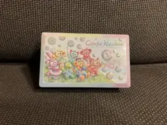 ディズニーシー カラフルハピネス チョコレート空き缶　ダッフィー シェリーメイ