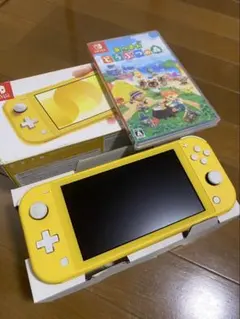 Nintendo Switch Lite イエロー 本体 あつ森カセット 2025年最新】スイッチライト あつ森の人気アイテム - メルカリ