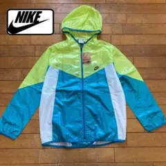 Nike ナイロンジャケット 150cm イエロー/ブルー