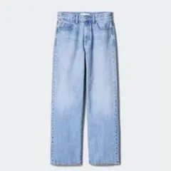 UNIQLO ストレートジーンズ　補正あり