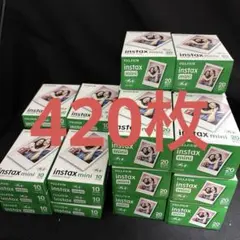 チェキ フィルム FUJIFILM instax mini 420枚分