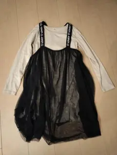 透け感ワンピースセパレート140cm