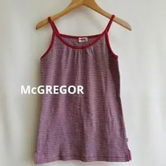 McGREGOR ボーダータンクトップ　赤系　Lのサムネイル