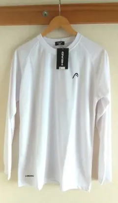 HEAD テニスウェア ゴルフ スポーツウェア　白