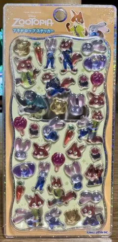 正規品　プチドロップステッカー　ズートピア