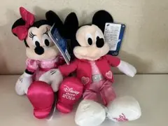ディズニーストア ミッキー ミニー バレンタイン ぬいぐるみ 2026年