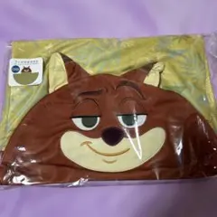 【新品未開封】ディズニーストア ズートピア ニック フード付きタオル