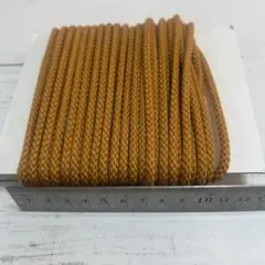 江戸うち紐(4〜5mm)10M黄土色