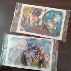 原神ウエハースシール 2枚セット