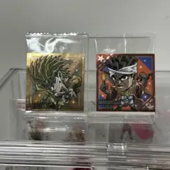 ジョジョの奇妙な冒険 シール DIO モハメド・アヴドゥル 2枚セット