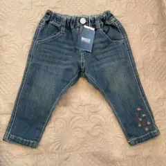 BREEZE 刺繍デニムパンツ 80