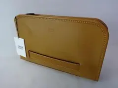 【新品・本物】TAKEO KIKUCHIクラッチバッグ/キャメル￥19,800-