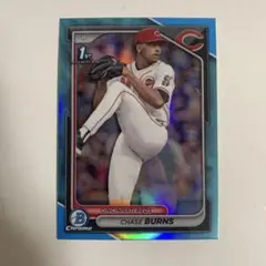 topps CHASE BURNS ブルー
