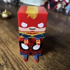 Marvel スタッキングフィギュア キャプテン・マーベル スパイダーマンのサムネイル
