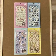 ちいかわ グッズ ボンボンドロップ風シール ハチワレ うさぎ 4枚セット