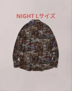 24ss NICENESS シャツ　クリス　KRIST NIGHT Lサイズのサムネイル