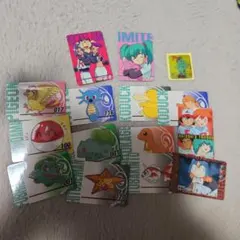 90年代ポケモングッズ じゃんけんメンコ 148枚 おまけ付き - メルカリ