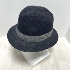 DAKS ダックス ダークブルー ハット サイズ7