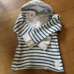 SUNNY Landscape ストライプ柄 フード付き