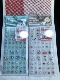 スヌーピー ドロップブロックシール カミオジャパン タイルシール　セット