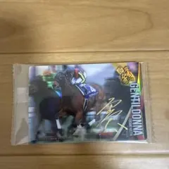 ジェンティルドンナ　金箔サインカードのサムネイル