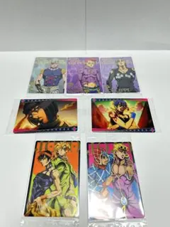 ジョジョの奇妙な冒険 第5部 ウエハース2 カード 7枚セット