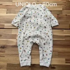 UNIQLO カラフルドット　ロンパース 80cm