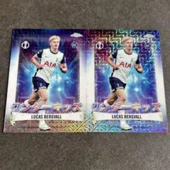 Topps Chrome Lucas Bergvall 2枚セット