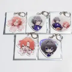 ささやくように恋を唄う ツタヤ アクリルキーホルダー 5種セット ささ恋